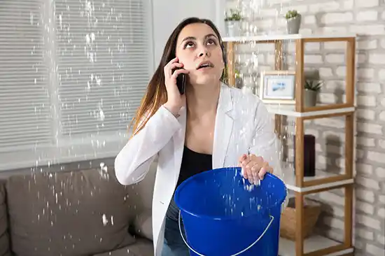 water damage restoration service Middle Valley